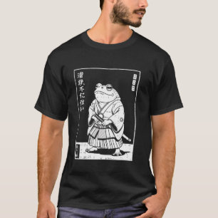 Camiseta Sapo Guerreiro Samurai Ninja Japonês Japão Homens