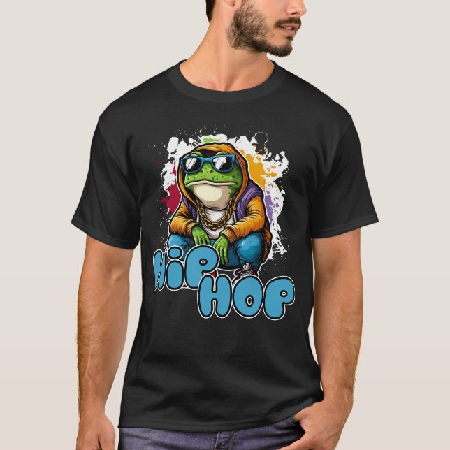 Camiseta Sapo Hip Hop (Frente)