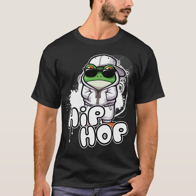 Camiseta Sapo Hip Hop (Frente)