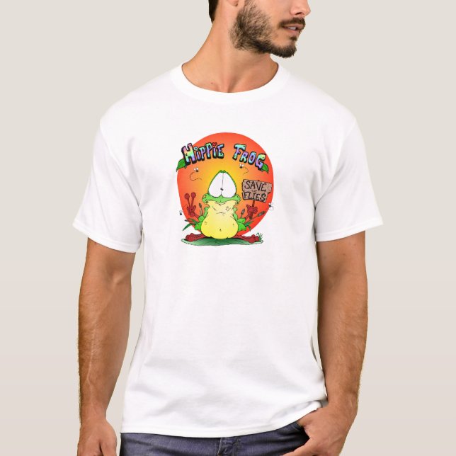 Camiseta Sapo Hippie Louco (Frente)