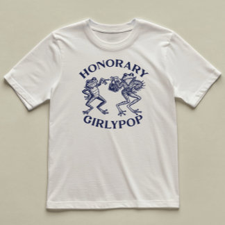 Camiseta Sapo Honorário GirlyPop Funny Ilustrado