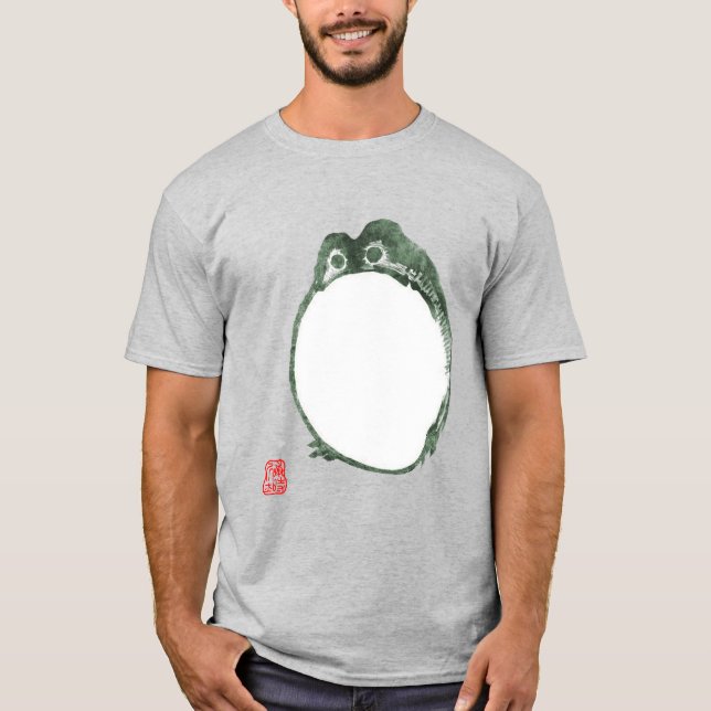Camiseta Sapo Indecente Japonês Fez século XIX (Frente)