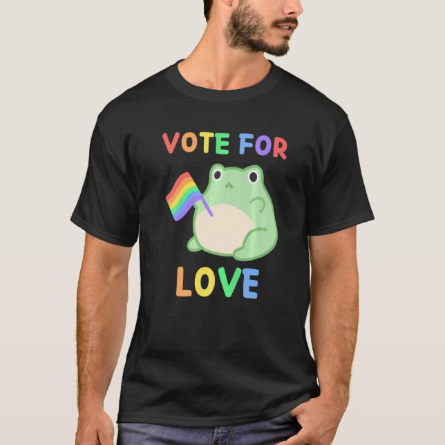 Camiseta Sapo LGBT Orgulho LGBT Gay LGBT Sinalizador LGB (Frente)