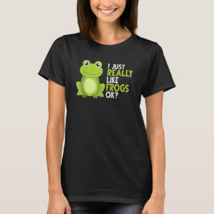 Camiseta Sapo Louco Eu Gosto Muito De Sapos Ok