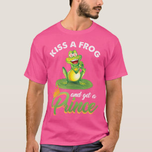Camiseta Sapo Lover Princesa Fada Crenças de Leite Beijando