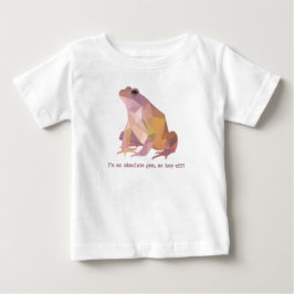 Camiseta Sapo Low Poly “Eu sou uma verdadeira joia”