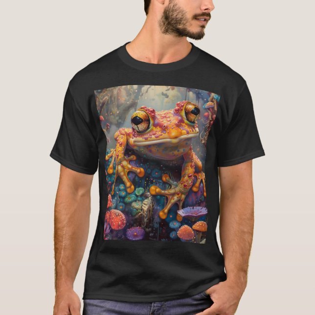 Camiseta Sapo mágico do conto de fadas (Frente)