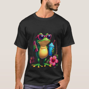 Camiseta Sapo Mal-Humorado Vaporwave Y2K Retro Legal Estéti
