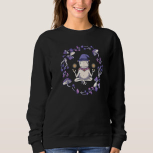 Camiseta Sapo Místico De Cogumelo Numa Dose De Ioga Refrige