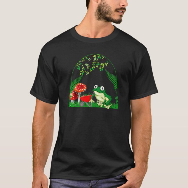 Camiseta Sapo Mushroom Naturcore Farmcore 2 (Frente)