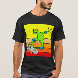 Camiseta Sapo na skateboard Classic(4)