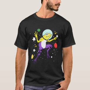 Camiseta Sapo Não Binário no Orgulho Não Binário do Espaço