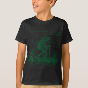 Camiseta Sapo Não Sabe Para Onde Vai Mas É Gay LGBTQ Homens