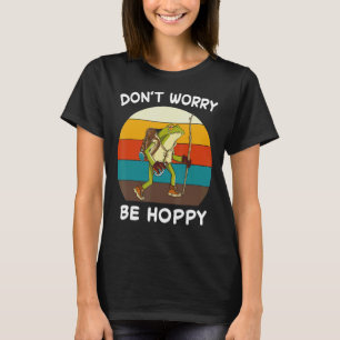 Camiseta Sapo não se preocupe com o sapo pegando anfíbio