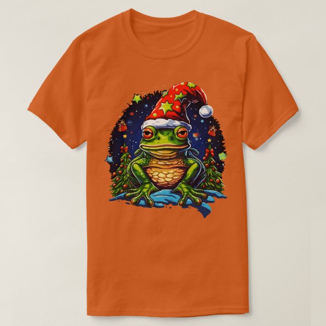 Camiseta Sapo Natal (Frente do Design)