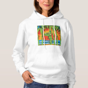 Camiseta Sapo No Bambu Womens Hoodie
