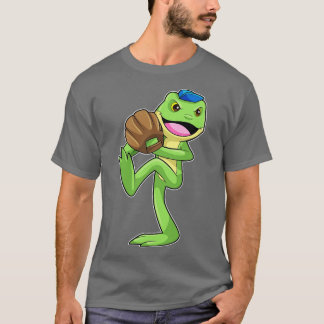 Camiseta Sapo no Baseball com Luvas