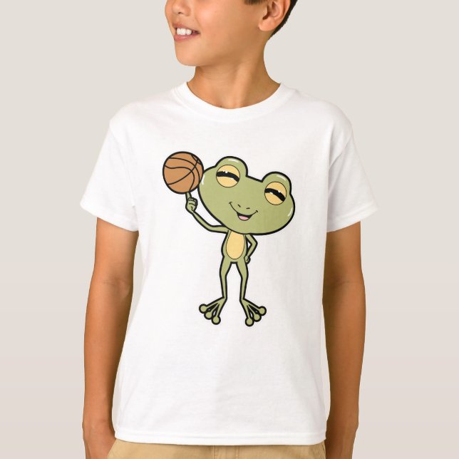 Camiseta Sapo no basquetebol (Frente)