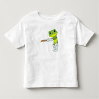 Sapo no Cricket com morcego de Cricket