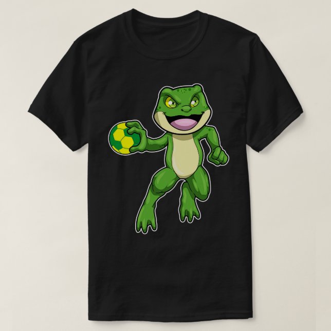 Camiseta Sapo no Esporte com Andebol (Frente do Design)