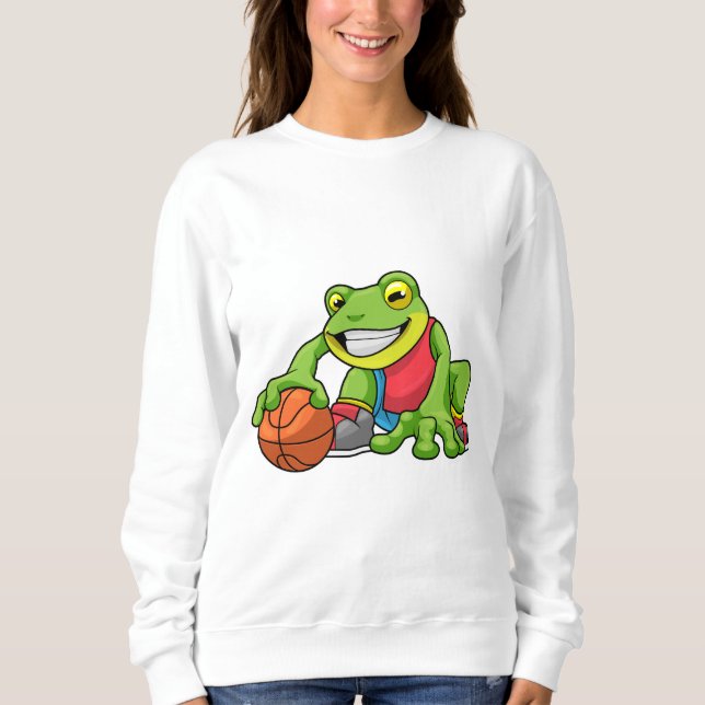 Camiseta Sapo no Esporte com Basquete (Frente)