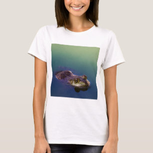 Camiseta Sapo nos olhos dos Sapos verdes em água