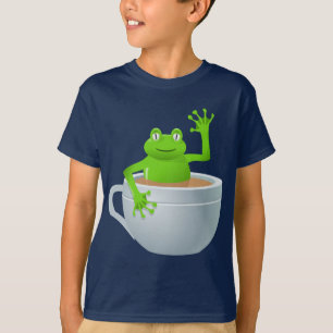 Camiseta Sapo num chá