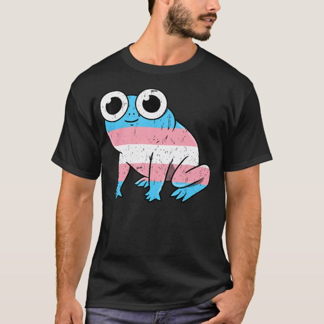 Camiseta Sapo Orgulho Transgênero (Frente)