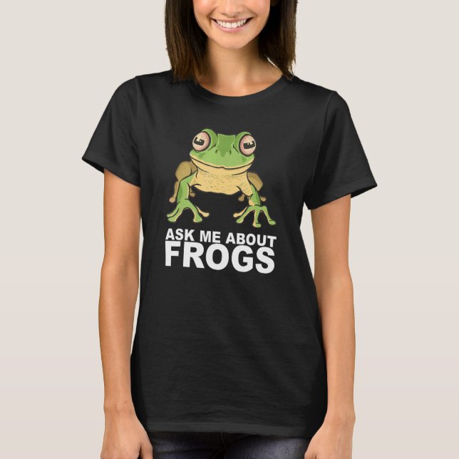 Camiseta Sapo Para Um Coletor De Sapos De Estudo 4 (Frente)
