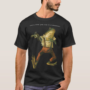 Camiseta Sapo Perigoso Nunca Me Coloque Em Uma Situação Ret