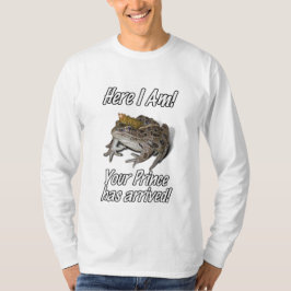 Camiseta Sapo Príncipe - "Aqui Estou"