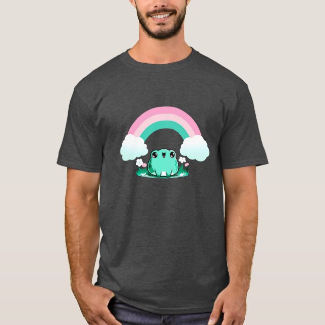 Camiseta Sapo Rainbow Feliz (Frente)