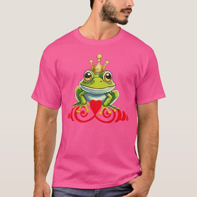 Camiseta Sapo Rei Príncipe Kiss (Frente)