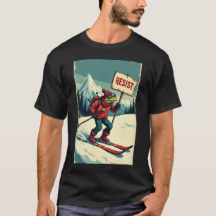 Camiseta Sapo Resistir Portland Sapo Protesto - Portland Sa
