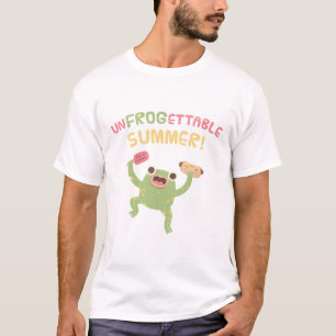 Camiseta Sapo Saltitante Divertido Trocadilho de Verão Ines
