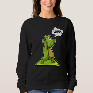 Camiseta Sapo Sapo Poses de Yoga Esportes Ginástica Ohm Bat