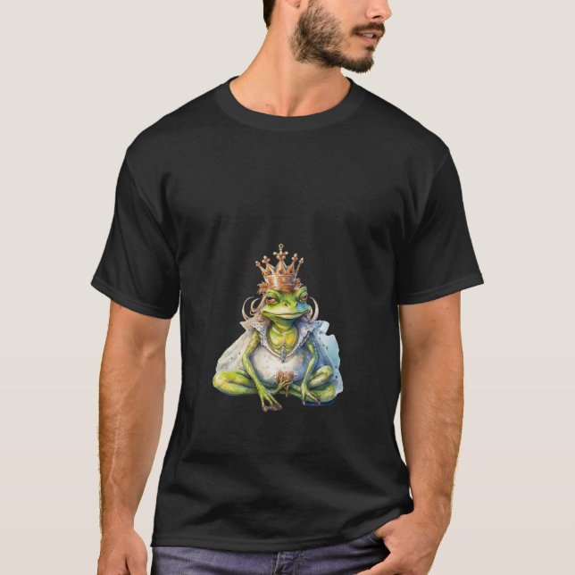 Camiseta Sapo Sapo Sapo de Sapo de Fairytale Sapos de Vinta (Frente)