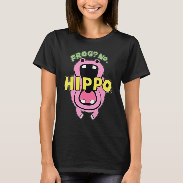 Camiseta Sapo Sem Hippo Engraçado Sapo Louco (Frente)