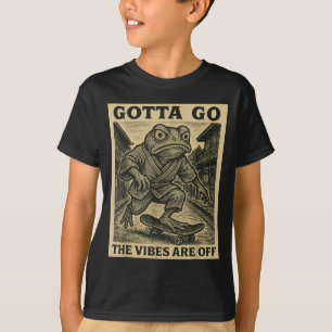 Camiseta Sapo Skate Gostoso As Vibrações Estão Fora do Ar E