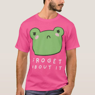 Camiseta Sapo Sobre Ele Um Sapo Engraçado E Bonito Com Um S