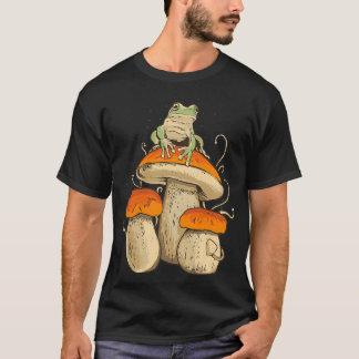 Camiseta Sapo sobre Mushroom Cottagecore Goblincore Clothin