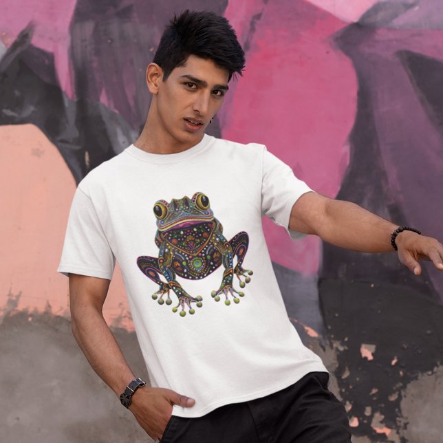 Camiseta Sapo Spirit Animal Power Basic T Shirt (Criador carregado)