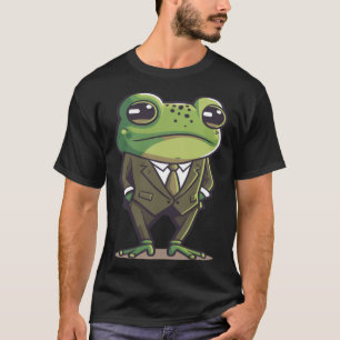 Camiseta Sapo, sr. sapo, sapo de fato, sapo sério, diversão