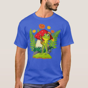 Camiseta Sapo Tocando Violão de Banjo em Coshroom Cottageco