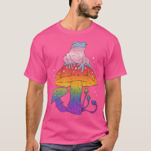Camiseta Sapo Trans No Sinalizador Lgbt De Cottagecore Do S