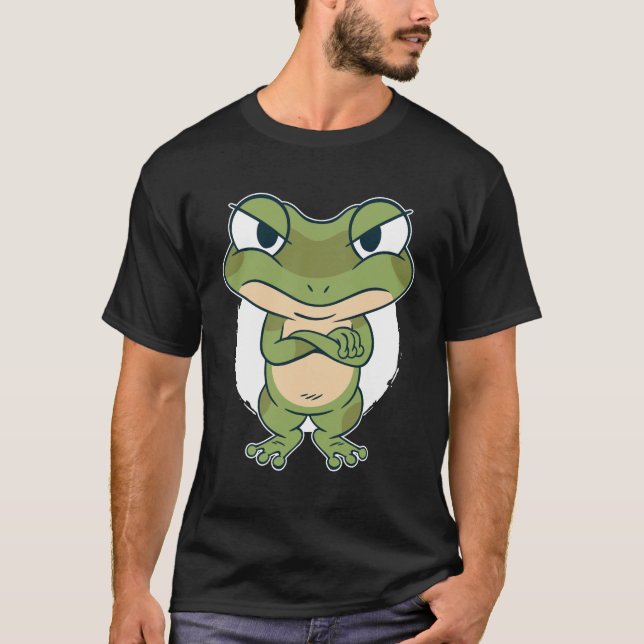 Camiseta Sapo TSerguimento |Camisa Sapo Verde | Sapo engraç (Frente)