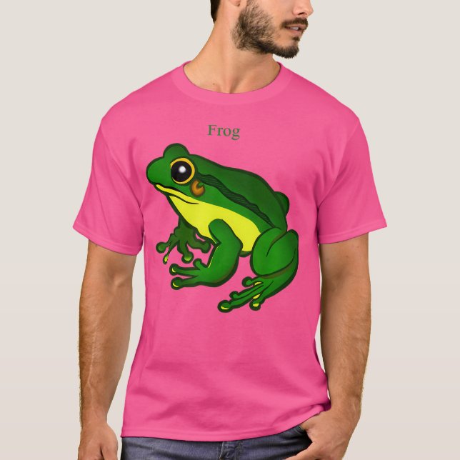 Camiseta Sapo Verde Anfíbio Lover (Frente)
