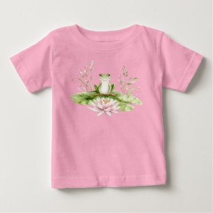 Camiseta Sapo Verde Aquarela