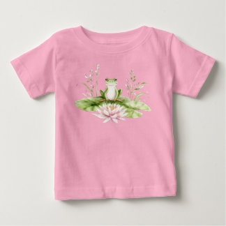 Camiseta Sapo Verde Aquarela 