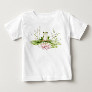 Camiseta Sapo Verde de Aquarela
